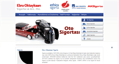 Desktop Screenshot of ebruoktaykaansigorta.com